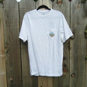 Brand New Vineyard Vines White Hot Dog Pocket T-Shirt Men's Size Medium